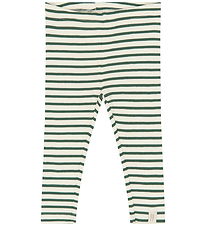 Petit Piao Leggings - PPSky - Trekking Green Striped