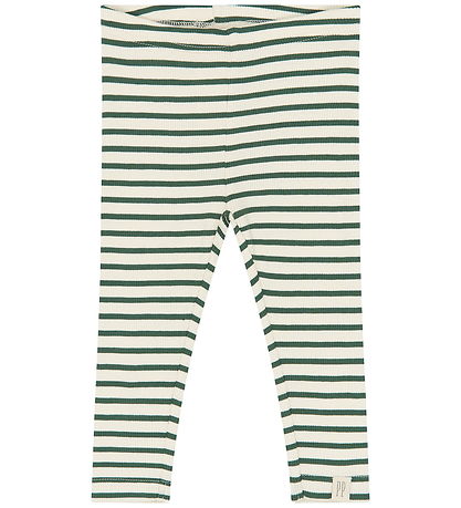Petit Piao Leggings - PPSky - Trekking Green Striped