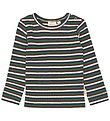 Petit Piao Bluse - PPSong - Trekking Green Multistriped
