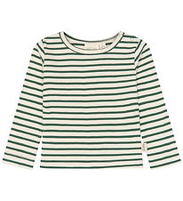 Petit Piao Bluse - PPSky - Trekking Green Striped