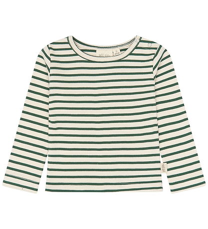 Petit Piao Bluse - PPSky - Trekking Green Striped