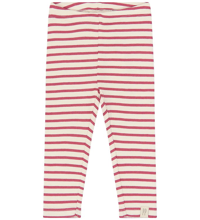 Petit Piao Leggings - PPSky - Mauvewood Striped