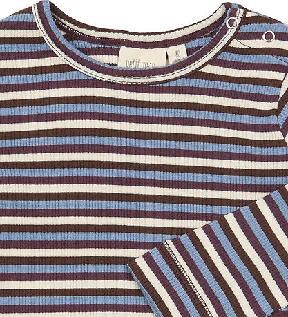 Petit Piao Bluse - PPSong - Huckleberry Multistriped