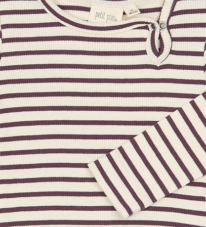 Petit Piao Body l/æ - PPSky - Huckleberry Striped