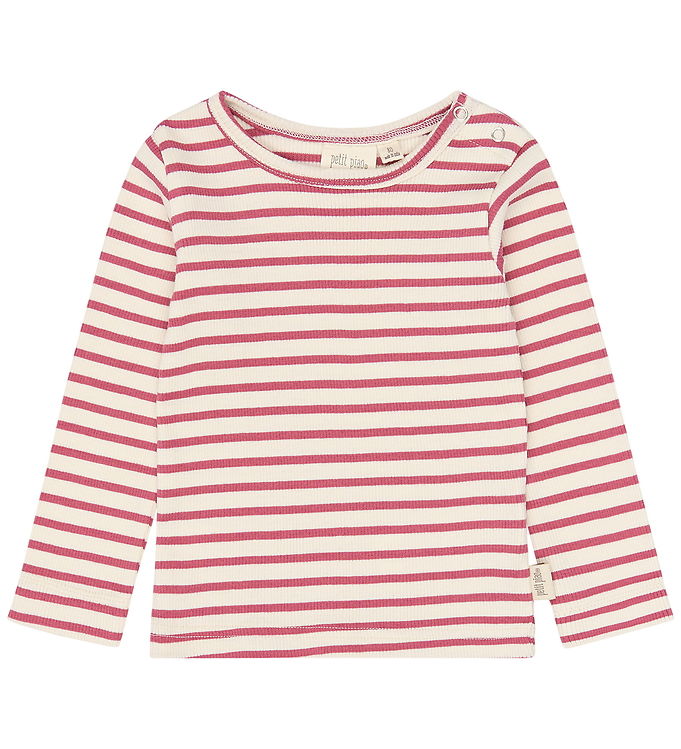 Petit Piao Bluse - PPSky - Mauvewood Striped