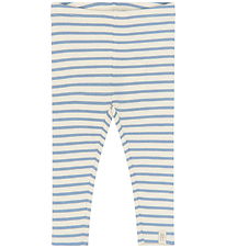 Petit Piao Leggings - PPSky - Stonewash Striped