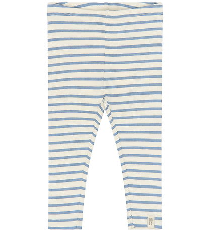 Petit Piao Leggings - PPSky - Stonewash Striped
