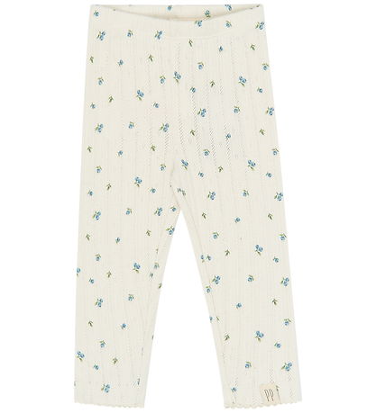 Petit Piao Leggings - PPGracie - Eggnog Blueberry AOP