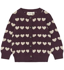 Petit Piao Cardigan - PPElia - Huckleberry Heart AOP
