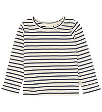 Petit Piao Bluse - PPSky - Navy Blazer Striped