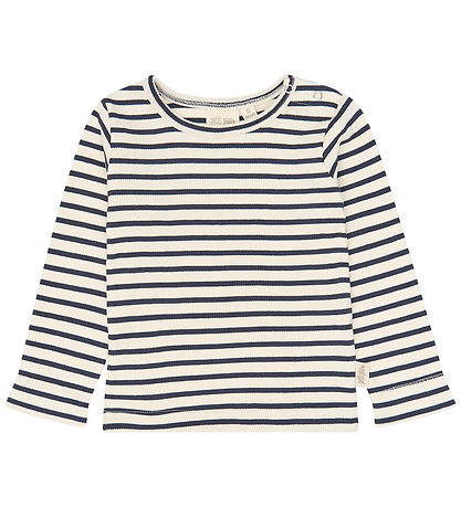 Petit Piao Bluse - PPSky - Navy Blazer Striped