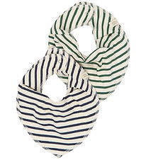 Petit Piao Hagesmæk - 2-pak - PPSky - Navy Blazer Striped