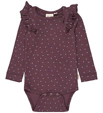 Petit Piao Body l/æ - PPSonja - Huckleberry Heart AOP