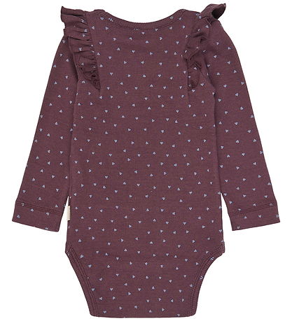 Petit Piao Body l/æ - PPSonja - Huckleberry Heart AOP