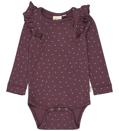 Petit Piao Body l/æ - PPSonja - Huckleberry Heart AOP