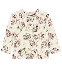 Petit Piao Bluse - PPStar - Eggnog Hydranger AOP