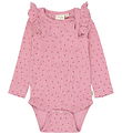 Petit Piao Body l/æ - PPSonja - Rose Elegance Heart AOP