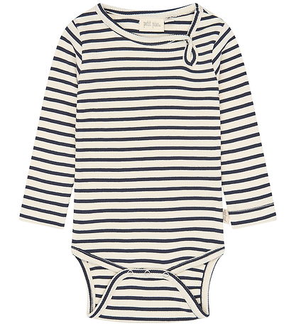 Petit Piao Body l/æ - PPSky - Navy Blazer Striped