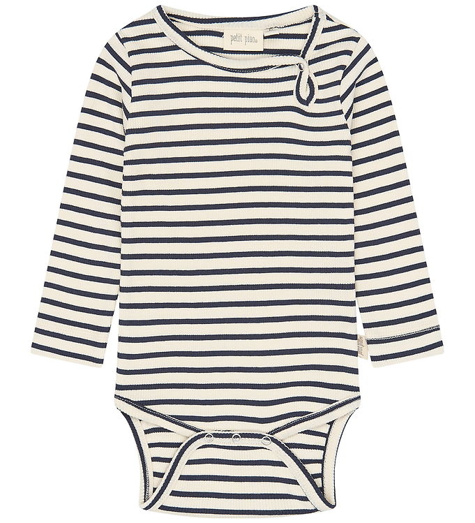 Petit Piao Body l/æ - PPSky - Navy Blazer Striped
