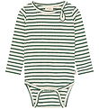 Petit Piao Body l/æ - PPSky - Trekking Green Striped