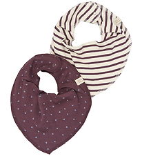 Petit Piao Hagesmæk - 2-pak - PPSky - Huckleberry Striped