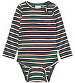 Petit Piao Body l/æ - PPSong - Trekking Green Multistriped