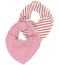 Petit Piao Hagesmæk - 2-pak - PPSky - Mauvewood Striped