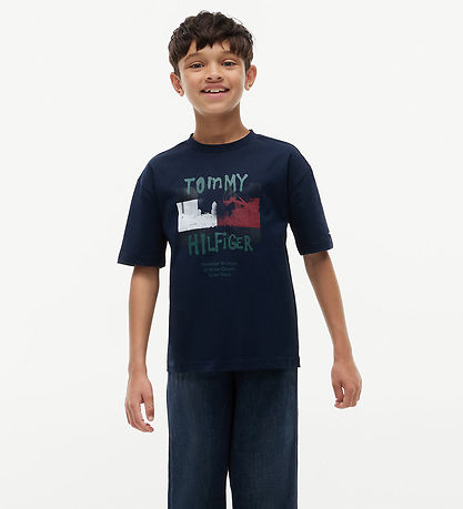 Tommy Hilfiger T-shirt - Dark BlueBLUE