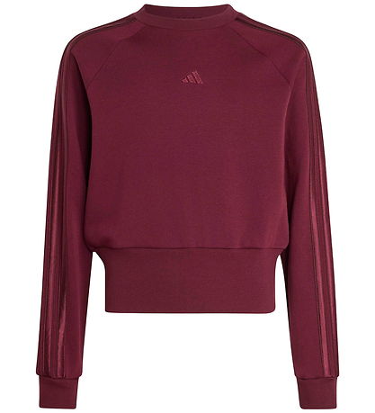 adidas Performance Sweatshirt  - JG Satin - Maroon/Maroon
