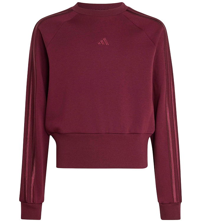 adidas Performance Sweatshirt - JG Satin - Maroon/Maroon