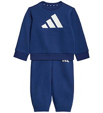 adidas Performance Sweatsæt - I BL FL Jog - Dkblue/White