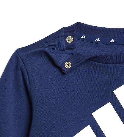 adidas Performance Sweatsæt - I BL FL Jog - Dkblue/White