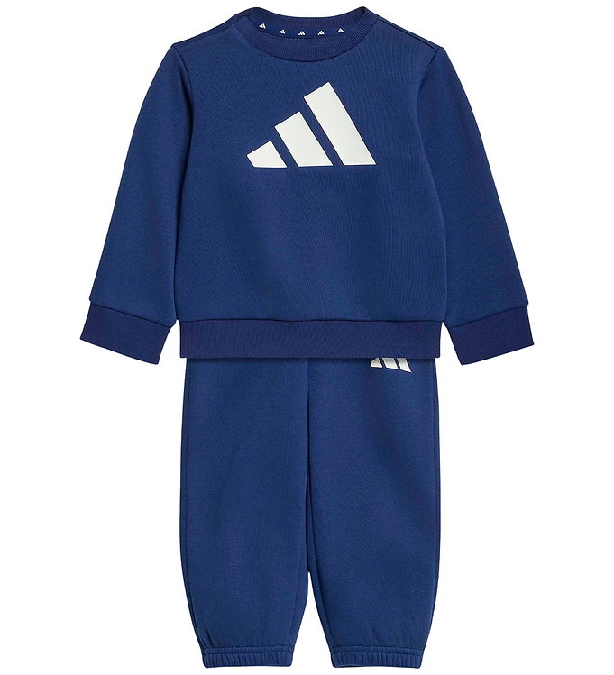 adidas Performance Sweatsæt - I BL FL Jog - Dkblue/White