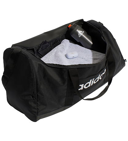 adidas Performance Taske - Linear Duffle L - Black/Black/White