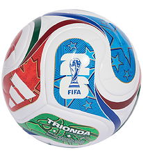adidas Performance Fodbold - WC Leg J290 - White/Royblu/Solblu