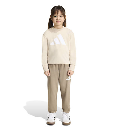 adidas Performance Sweatsæt - LK BK FT Jog - Crli/White/White