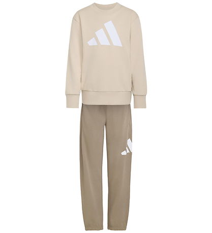 adidas Performance Sweatsæt - LK BK FT Jog - Crli/White/White