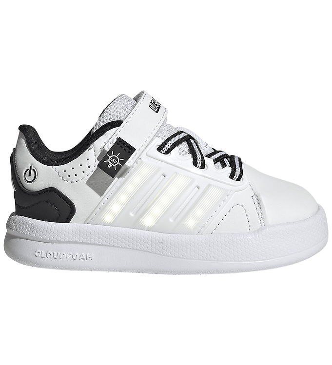 adidas Performance Sko - Lightorama Court El - Ftwwht/Cblack/Gre