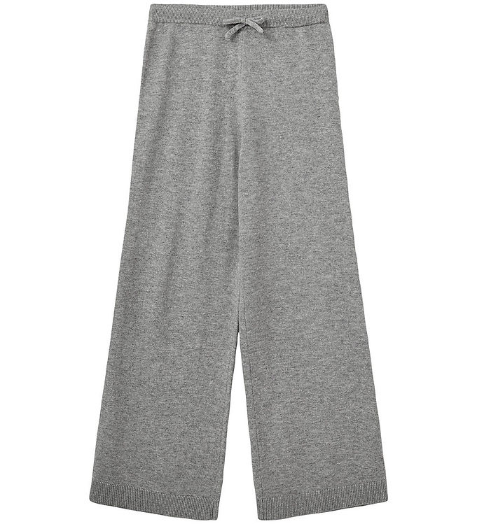 Sofie Schnoor Bukser - Strik - Velosy - Grey Melange