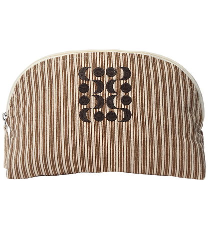 Sofie Schnoor Toilettaske - Rileysy - Brown Striped