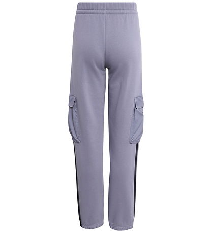 adidas Performance Sweatpants - J Utility CG - Slate/Black/Purle