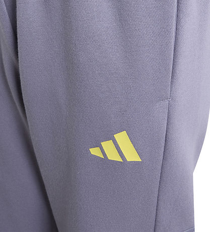 adidas Performance Sweatpants - J Utility CG - Slate/Black/Purle