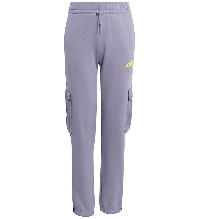 adidas Performance Sweatpants - J Utility CG - Slate/Black/Purle