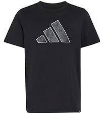 adidas Performance T-shirt - J Camo - Black