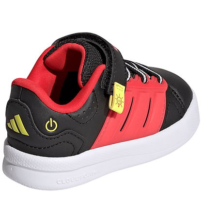 adidas Performance Sko - Lightorama Court El - Cblack/Lucred/Sol