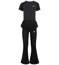 adidas Originals Sæt - Sweatshirt/Leggings - Black
