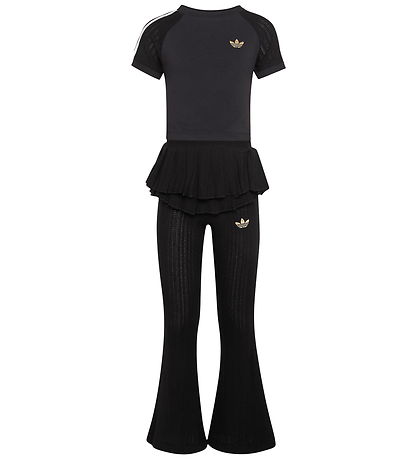 adidas Originals Sæt - Sweatshirt/Leggings - Black