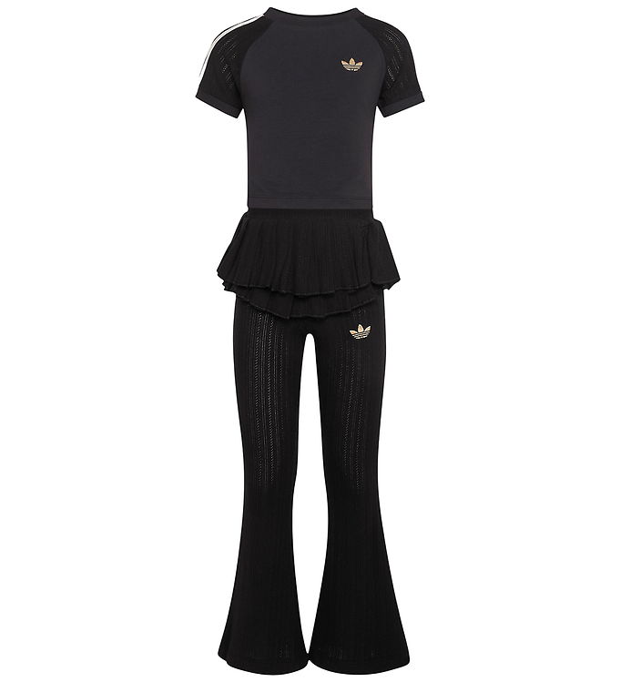 adidas Originals Sæt - Sweatshirt/Leggings - Black