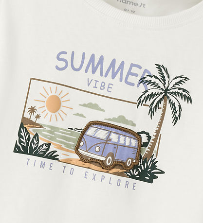 Name It T-shirt - NmmFinnur - Hvid