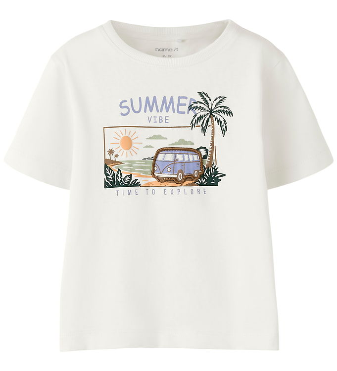 Name It T-shirt - NmmFinnur - Hvid